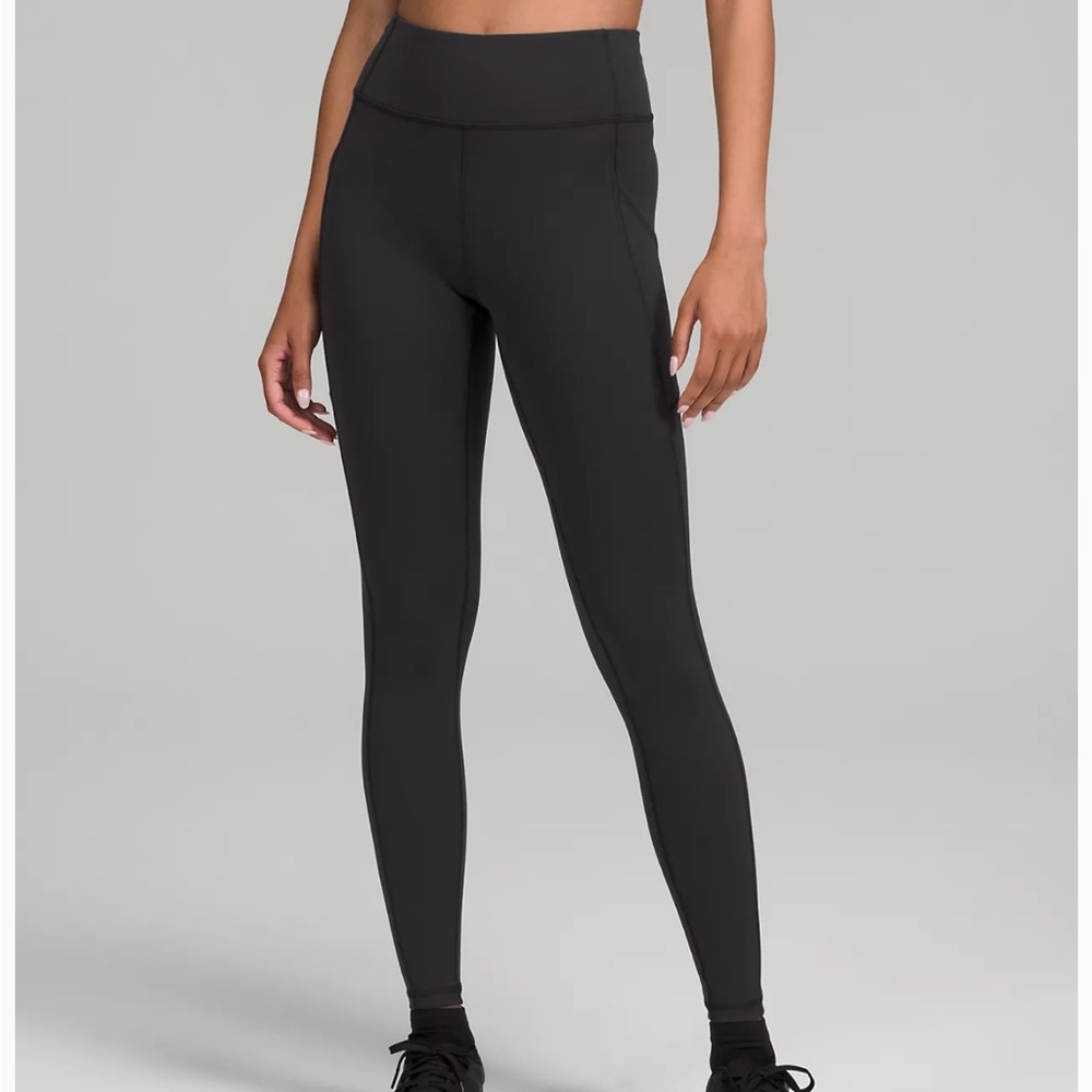 Like new black lululemon invigorate leggings